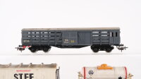 Electrotren/Hornby H0 Konvolut Viehtransportwagen (R.N.),...