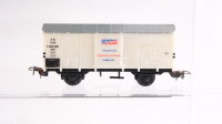 Trix/Sachsenmodelle H0 Konvolut Kühlwagen (Cinzano), Güterwagen mit Schiebetür, Containerwagen mit 3 Container (Deutrans), Flachwagen mit Bremserhaus FS,u.a.