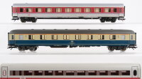 Märklin H0 Konvolut Personenwagen 1.Kl. BR 618019-95075-6 + BR 518010-40212-2, Intercity BR 802067-9 DB