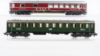 Märklin H0 Konvolut Personenwagen 2.Kl. BR 518022-40224-3, 3.Kl. BR 16408 , Speisewagen BR 518088-80222-9 DB, DRG