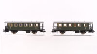 Märklin H0 Konvolut Personenwagen Donnerbüchse 3.Kl. BR 9955 BR 9961 Nürnberg