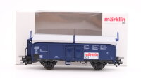 Märklin H0 48513 Schiebedachwagen mit Bremserhaus...