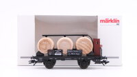 Märklin H0 46744 Weinfaßwagen mit Bremserhaus...