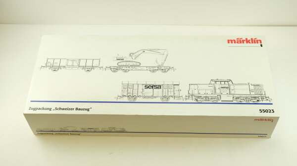 Märklin Spur 1 55023 Zugpackung "Schweizer Bauzug" Digital