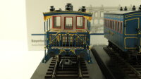 Märklin Spur 1 58034 Bayerischer Hofzug (III) Aussichtsterrassenwagen und Wagen für Reisecommissär und Gefolge