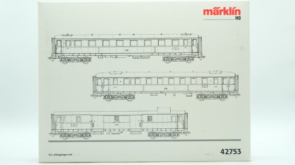 Märklin H0 42753 Schnellzugwagen-Set der DB