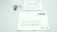 Märklin H0 39573 Elektrische Lokomotive BR E 03 der DB Wechselstrom Digital Sound fx