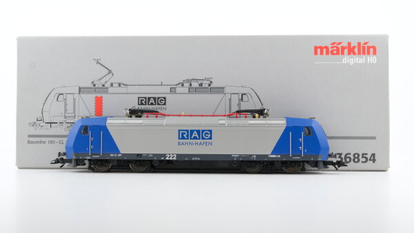 Märklin H0 36854 Elektrische Lokomotive BR 185-CL 009 der RAG/BuH Wechselstrom Digital