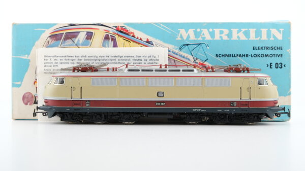 Märklin H0 3053 Elektrische Lokomotive BR E 03 / BR 103 der DB Wechselstrom Analog