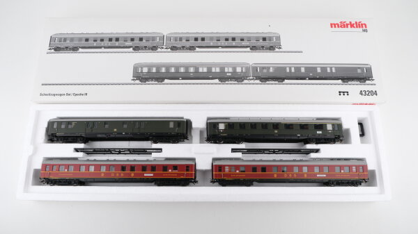 Märklin H0 43204 Schnellzugwagen-Set der DB / DSG