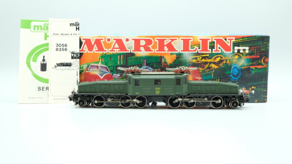 Märklin H0 3056 Elektrische Lokomotive Serie Be 6/8 der SBB Wechselstrom Analog (Licht Defekt)