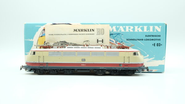 Märklin H0 3053 Elektrische Lokomotive BR E 03 / BR 103 der DB Wechselstrom Analog