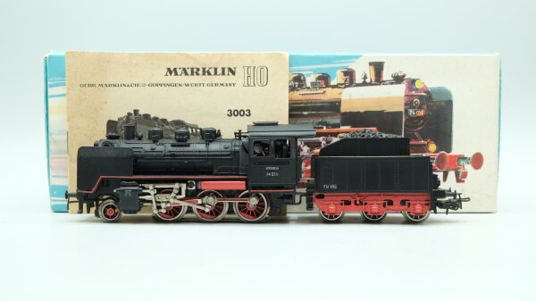 Märklin H0 3003 Schlepptenderlokomotive BR 24 der DB Wechselstrom Analog