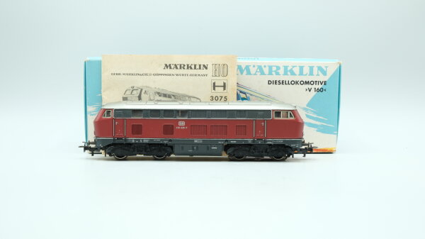 Märklin H0 3075 Diesellokomotive BR 216 der DB Wechselstrom Analog (Licht Defekt)