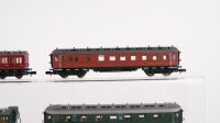 Arnold N Konvolut Personenwagen  3.Kl. BR 2709, 2,+3,Kl. BR ES80 02, 1,+2,Kl. Berlin, Speisewagen DRG, u.a.