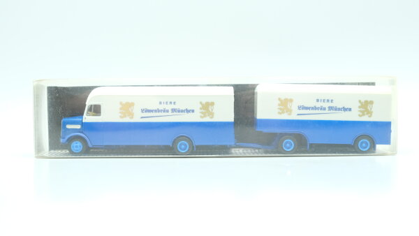 Albedo-Forkel MAN Kofferhängerzug Löwenbräu München