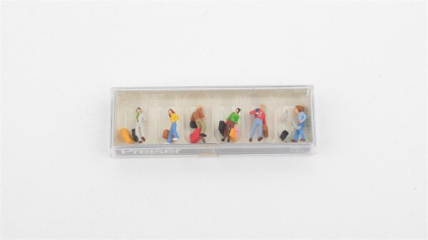 Preiser H0 10115 Figurenset Gehende Reisende