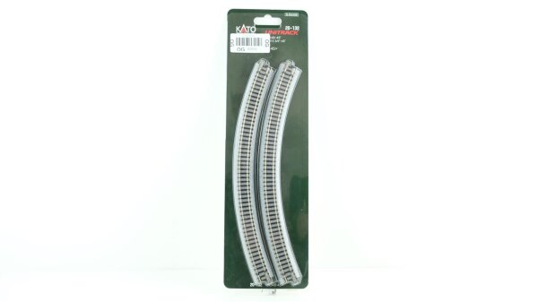Kato N 20-132 Gebogenes Gleis R13 3/4", 45°, 4 Stück