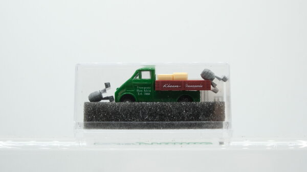 Praliné H0 0933 DKW Kleintransporte mit Ladung, grün