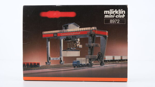 Märklin Z 8972 mini-club Containerbahnhof
