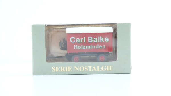 Roskopf H0 1059 Serie Nostalgie Möbelanhänger Carl Balke Holzminden 1930