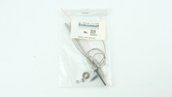 Sommerfeldt H0 309 Spannwerk mit Mast, Bausatz