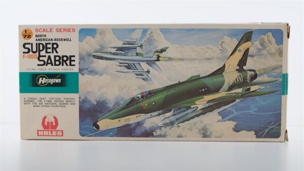 Hasegawa JS-035 North Amercian-Rockwell F-1000 Super Sabre U.S. Army Attack Fighter