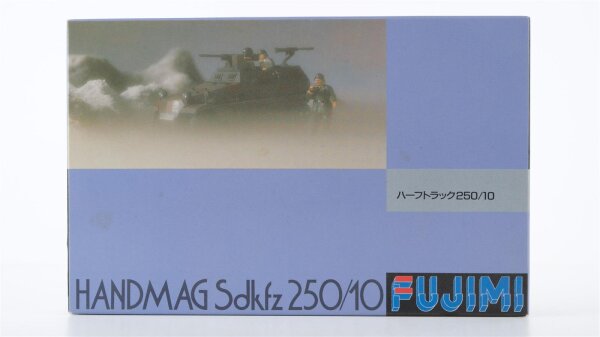 Fujimi 34 Hanomag Sdkfz 250/10 mit BMW Begleitfahrzeug und Soldaten