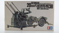 Tamiya 1:35  35091 German 20 mm Flakvierling mit Sd. Ah. 52