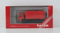 Herpa H0 820034 MAN LKW mit Plane Feuerwehr