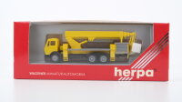 Herpa H0 806066 Mercedes-Benz Kranwagen gelb