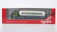 Herpa H0 811155 Mercedes-Benz Tanksattelzug Kieserling...