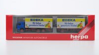Herpa H0 818095 MAN Kühlkofferhängerzug Edeka