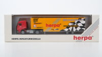 Herpa H0 821013 Scania Sattelzug MotorSport gelb
