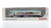Herpa H0 187022 Scania Sattelzug "Aachen" Truck...