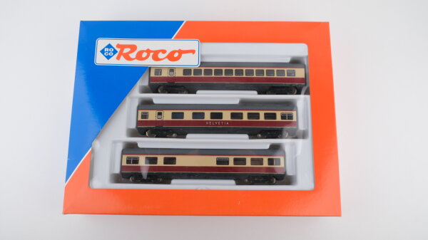 Roco H0 43903 Ergänzungs-Set "Helvetia" zum VT 11.5 TEE