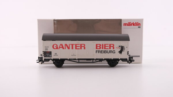 Märklin H0 46201 Bierwagen GANTER BIER (Kühlwagen) Tnfhs 38 der DB Insider Jahreswagen 2004