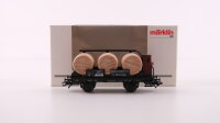 Märklin H0 46744 Weinfaßwagen mit Bremserhaus...