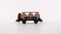 Märklin H0 46744 Weinfaßwagen mit Bremserhaus...