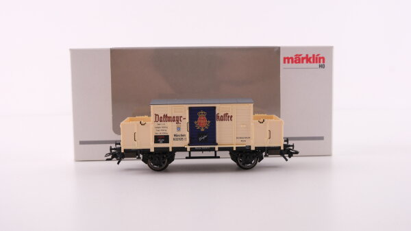 Märklin H0 46074 Gerätewagen Dallmayr Kaffee (Bahndienstwagen)  München der K.Bay.Sts.B. Insider Jahreswagen 2002