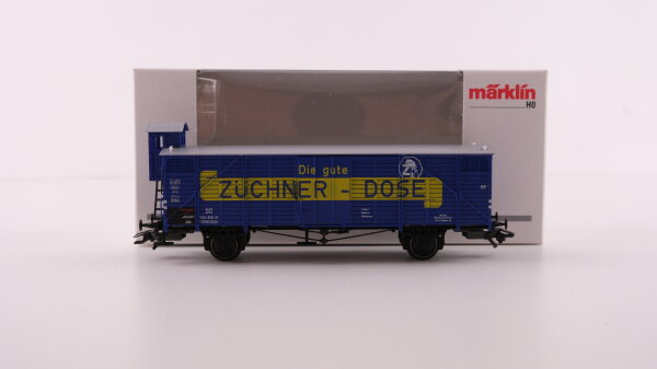 Märklin H0 46159 Gedeckter Güterwagen mit Bremserhaus Züchner  Wagen der DB Insider Jahreswagen 2000