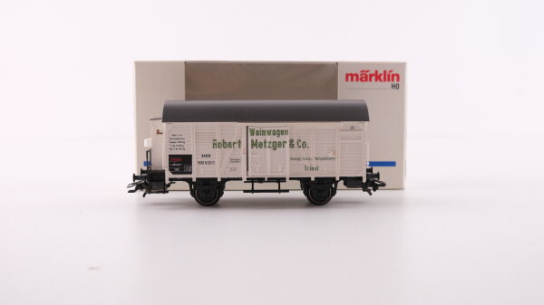 Märklin H0 48754 Gedeckter Güterwagen mit Bremserhaus  Gr 20 der KPEV Insider Jahreswagen 1999