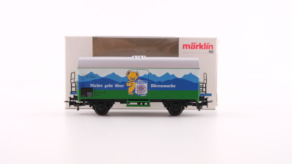 Märklin H0 4485 Kühlwagen BÄRENMARKE  Ichqrs 377 der DB