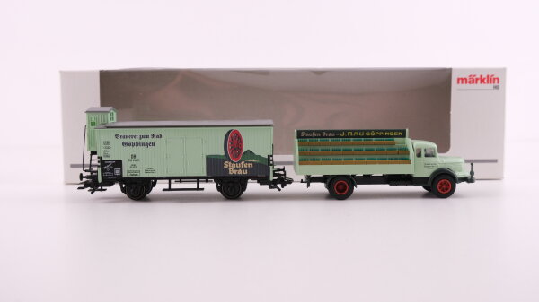 Märklin H0 48114 Museumswagen 2014 STAUFEN BRÄU Gk 10 der DB