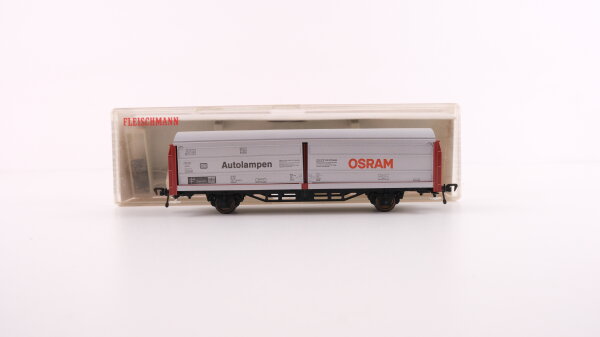 Fleischmann H0 5335 OS Schiebewand-Wagen OSRAM 23 80 216 7 444-1 DB