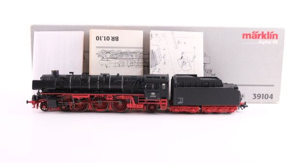 Märklin H0 39104 Schlepptenderlokomotive BR 01.10 der DB Wechselstrom Digital Sound fx