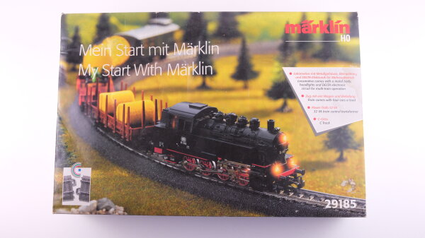 Märklin H0 29185 Startpackung "Mein Start mit Märklin" Güterzug C-Gleis DB Wechselstrom Delta Digital (unvollständig)