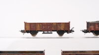 Lima H0 Konvolut Hochbordwagen (gealtert) FS