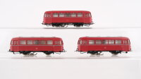 Märklin H0 Konvolut Schienenbus-Beiwagen, DB