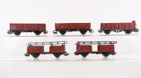 Märklin H0 Konvolut Autotransportwagen,...